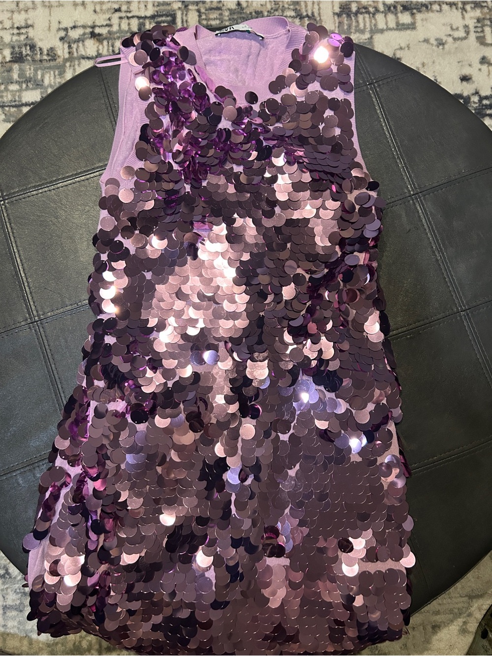 Zara Pink/ Purple Sequin Dress